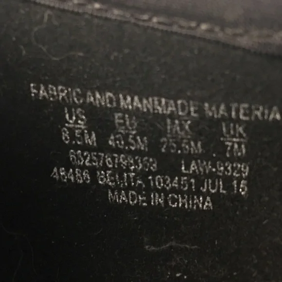 Black Laura Scott flats 8.5 - Picture 3 of 6